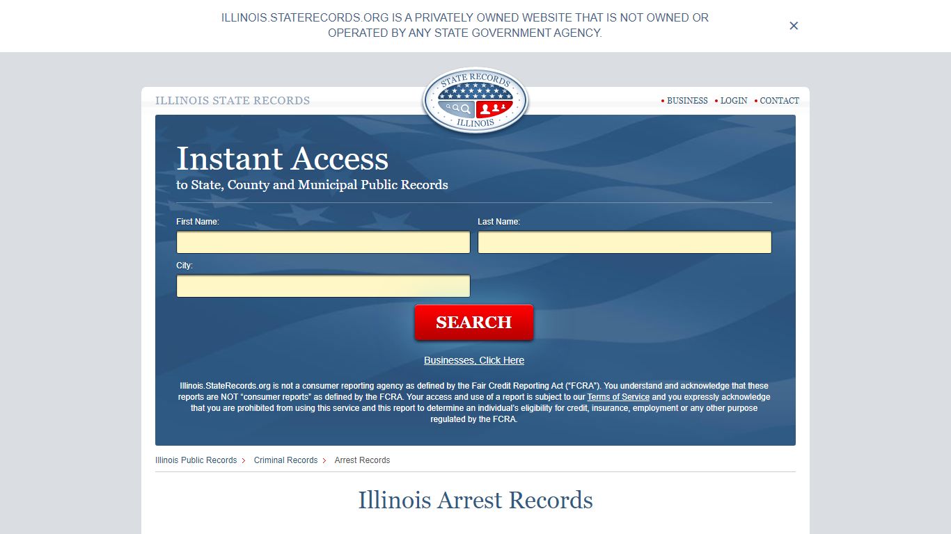 Illinois Arrest Records | StateRecords.org
